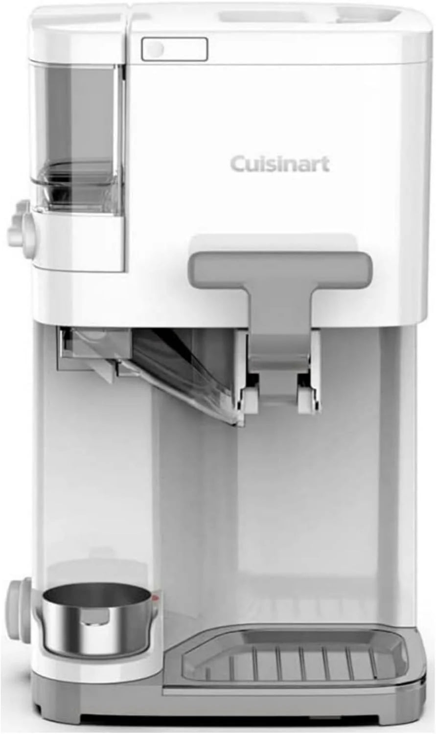 ZenVora 1.5 Qt Soft Serve Ice Cream Machine – 3 Built-In Mix-In Dispensers with Warming Plate