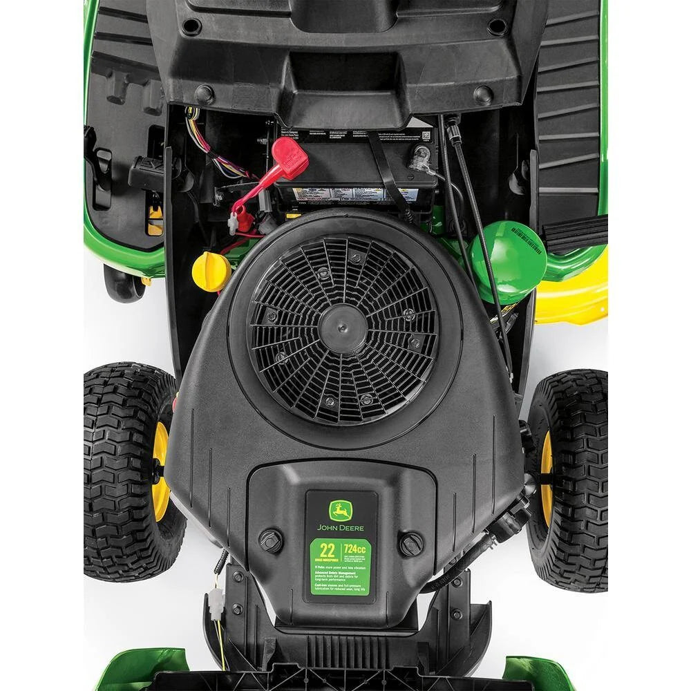 ZenVora 20 HP Cyclonic Riding Lawn Mower - 42-Inch Accel Deep Mower Deck with Upgraded Instrument Panel