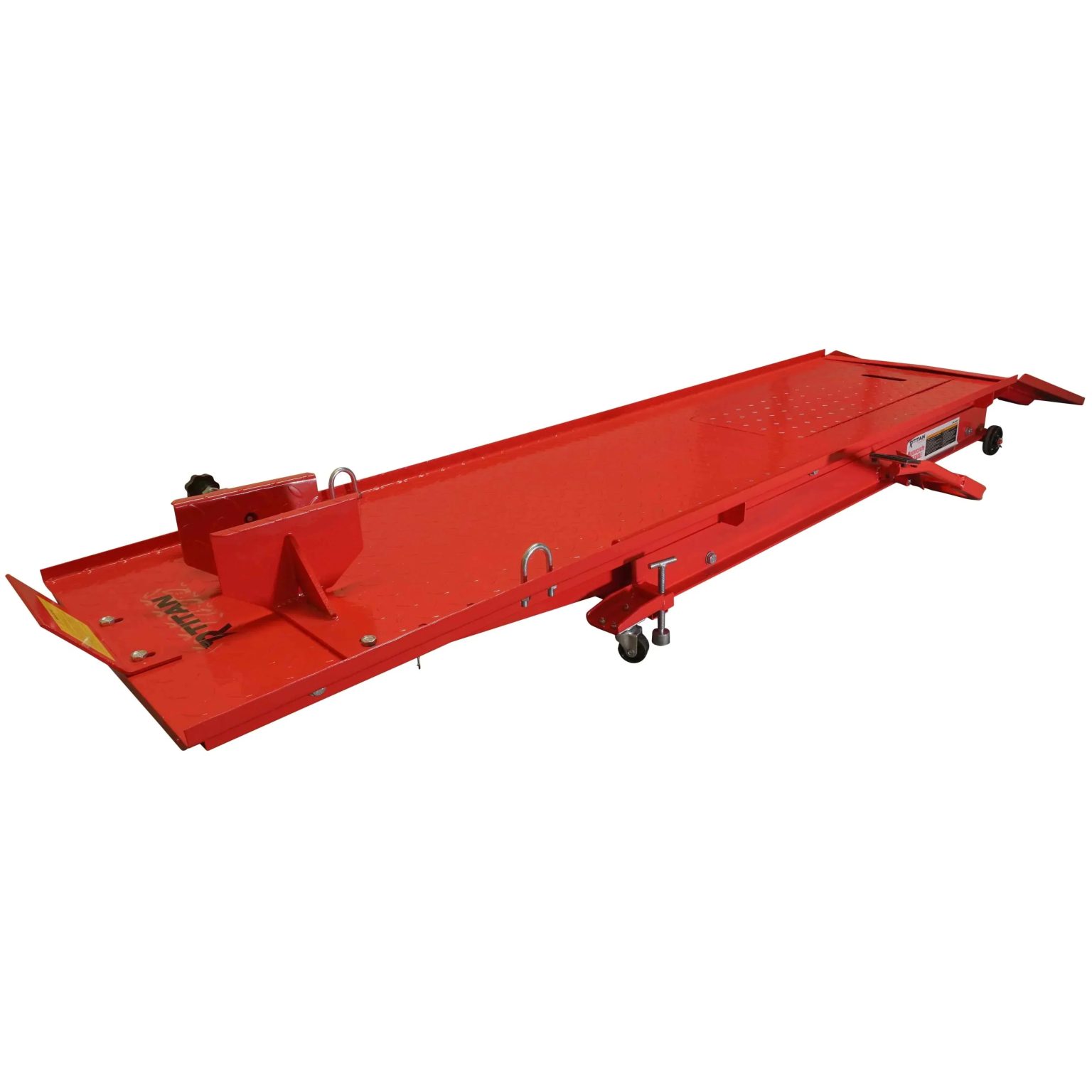 ZenVora 1,000 lb Hydraulic Motorcycle Lift Table Extra Long Heavy Duty