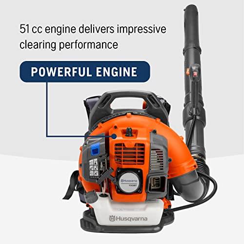 ZenVora 51cc Gas Backpack Leaf Blower, 2.16 HP, 765 CFM, 270 MPH, Ergonomic Design