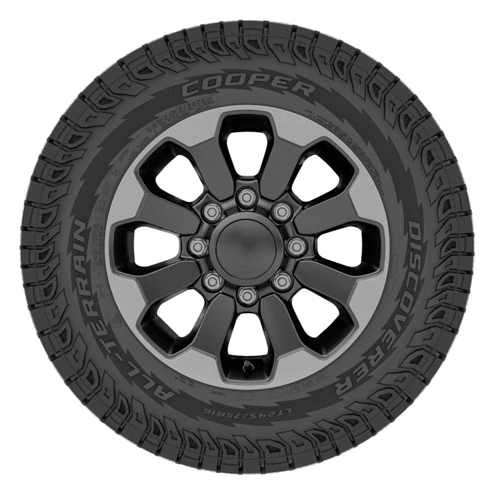 ZenVora LT265/75R16 All-Terrain Tire – 123R Load Range E, 10-Ply Light Truck