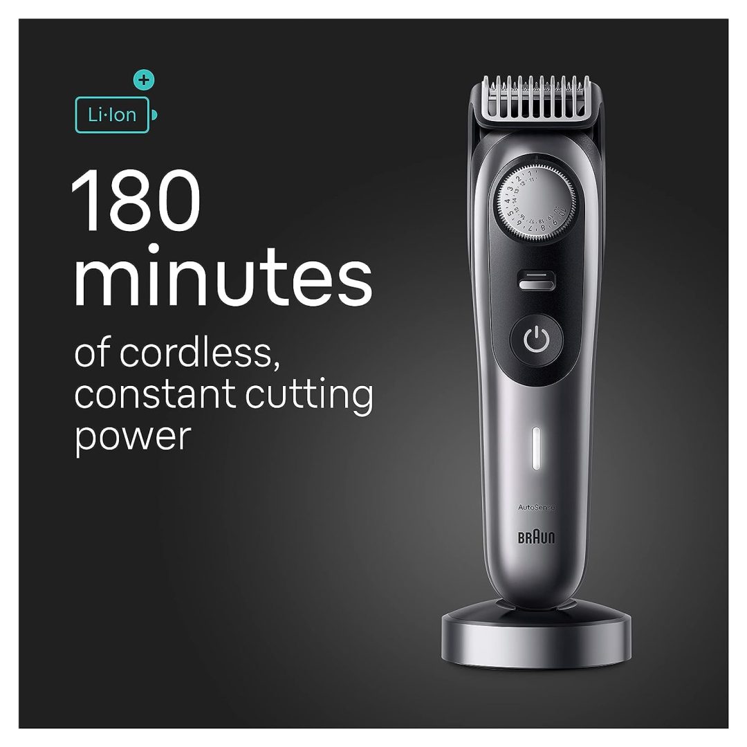ZenVora 13-in-1 Men's Grooming Kit with Beard Trimmer, Hair Clipper, and Body Groomer