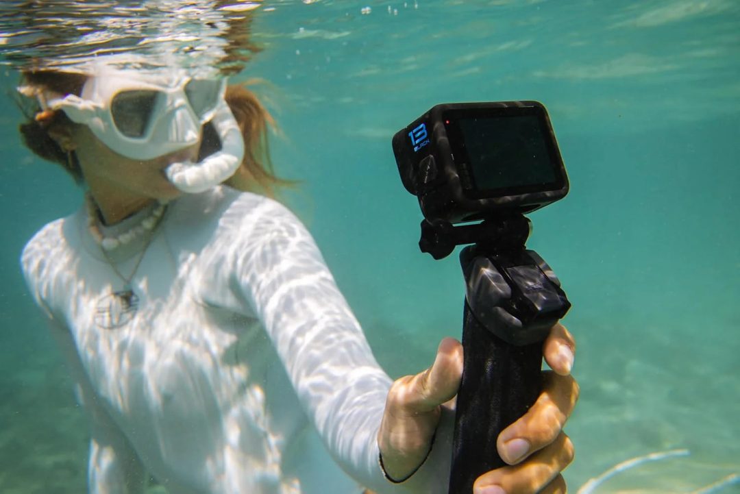 ZenVora Waterproof Action Camera, 5.3K 60FPS Video, 27MP Photos, Wide-Angle Lens Compatibility, Black