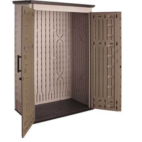 ZenVora Outdoor Storage Shed, 52 Cu.Ft., Weather-Resistant, Lockable Doors