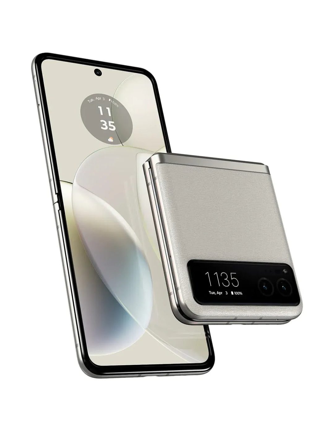 ZenVora Unlocked Smartphone, 8GB RAM, 128GB Storage, 32MP Camera, Vanilla Cream, 73.95 x 170.82 x 7.35mm