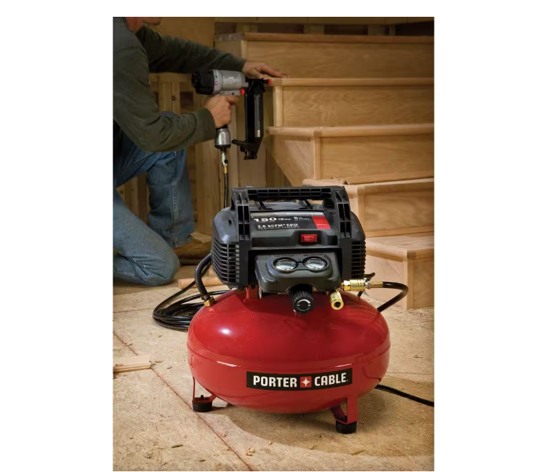 ZenVora 150 PSI, 6 Gallon Oil-Free Pancake Air Compressor