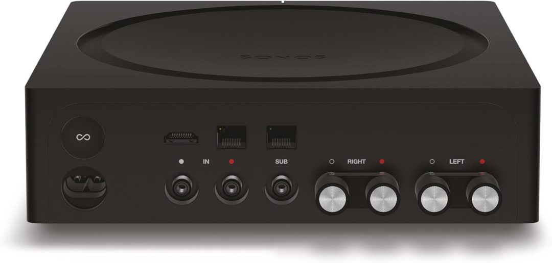 ZenVora Versatile Black Audio Amplifier for All Entertainment
