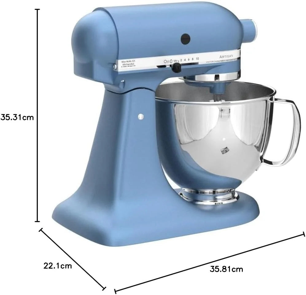 ZenVora 5-Quart Tilt-Head Stand Mixer, Electric Kitchen Mixer with Bowl, Multi-Speed Settings for Baking, Mixing and Food Preparation