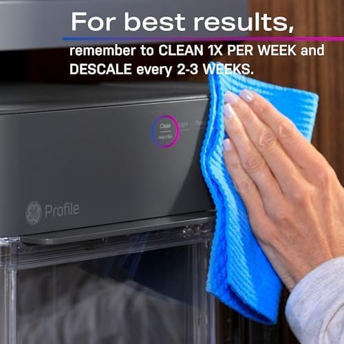 ZenVora Countertop Nugget Ice Maker with 1-Gallon Water Tank, Makes 38 lbs of Pellet Ice in 24 Hours, WiFi Smart Connectivity, Includes Ice Scoop, Stainless Steel