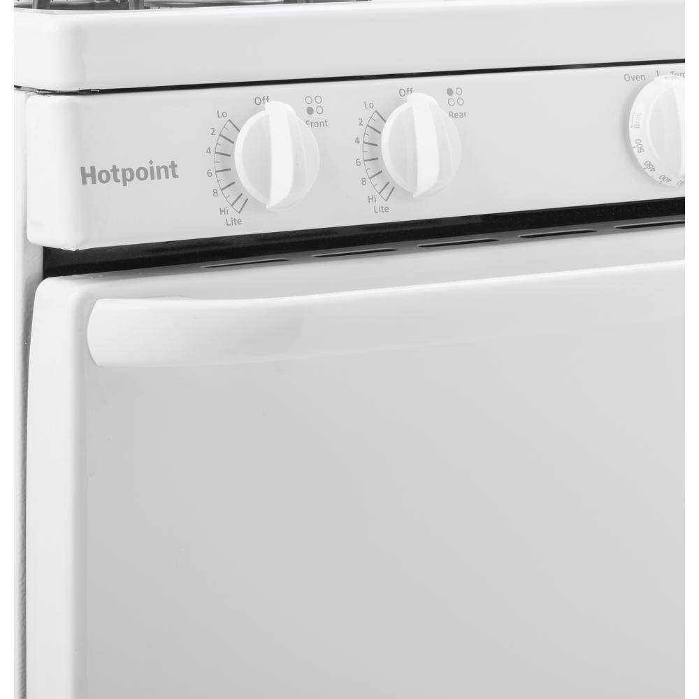 ZenVora 20 in. 4 Burner Element Free-Standing Electric Range in White