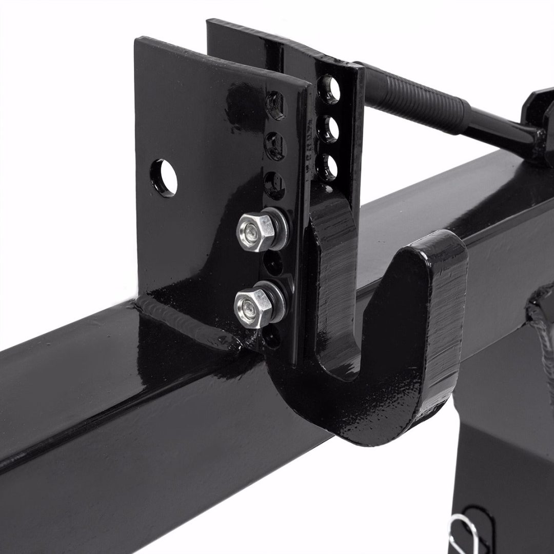 ZenVora Category 1 3-Point Quick Hitch, Tractor Implement Attachment with Hook and Clevis