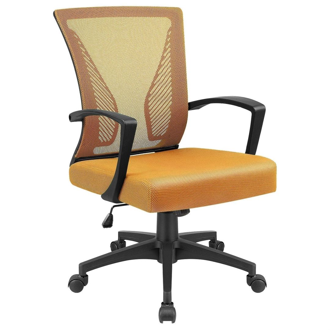 ZenVora Ergonomic Mesh Office Chair with Lumbar Support, Breathable Computer Desk Chair