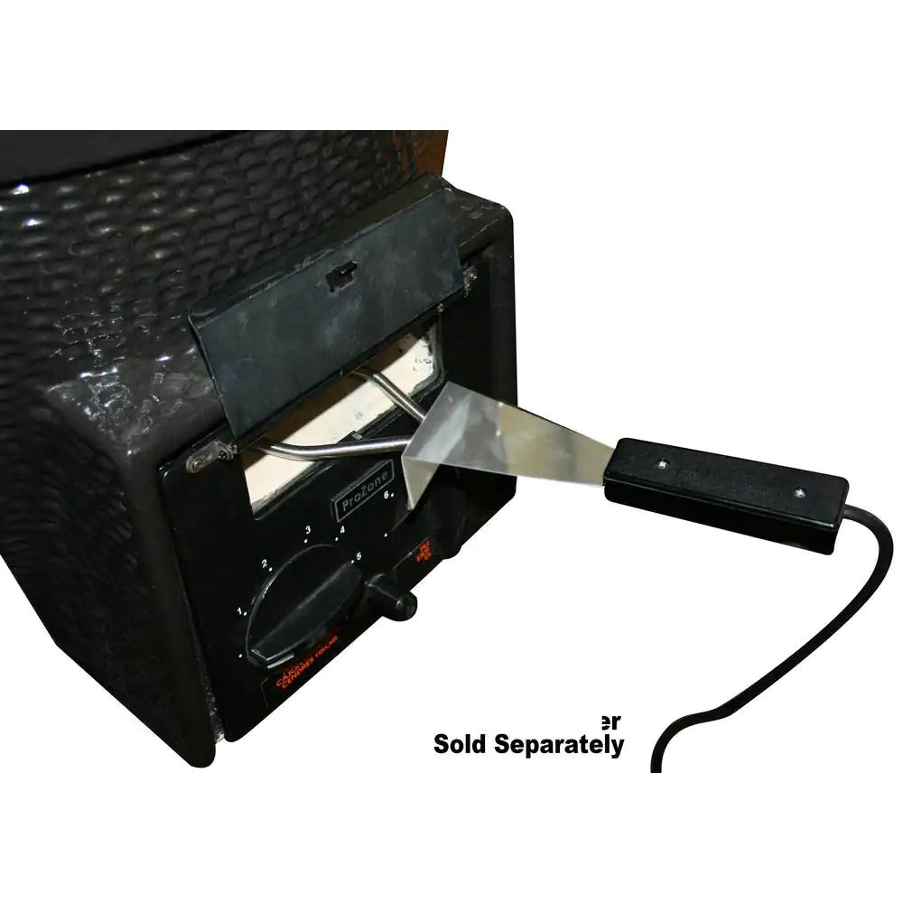 ZenVora 22-Inch Kamado-Style Ceramic Charcoal Grill with Grill Cover