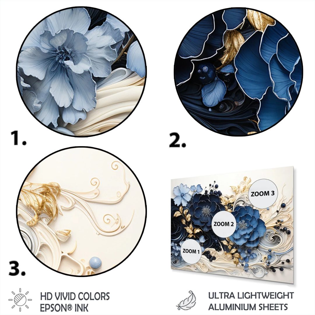 ZenVora Abstract Spiral Metal Wall Art, Liquid Ink Inspired Decorative Wall Decor for Living Room