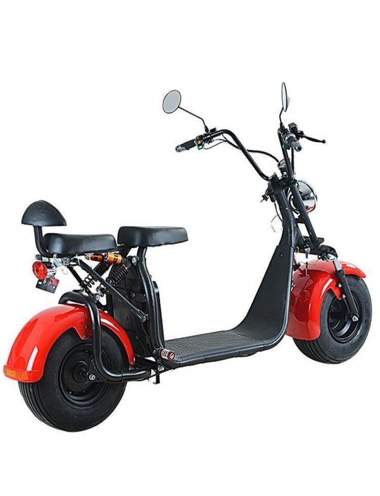 ZenVora 1500W Electric City Scooter, 40Ah Battery, 110 km Range, Road Homologated