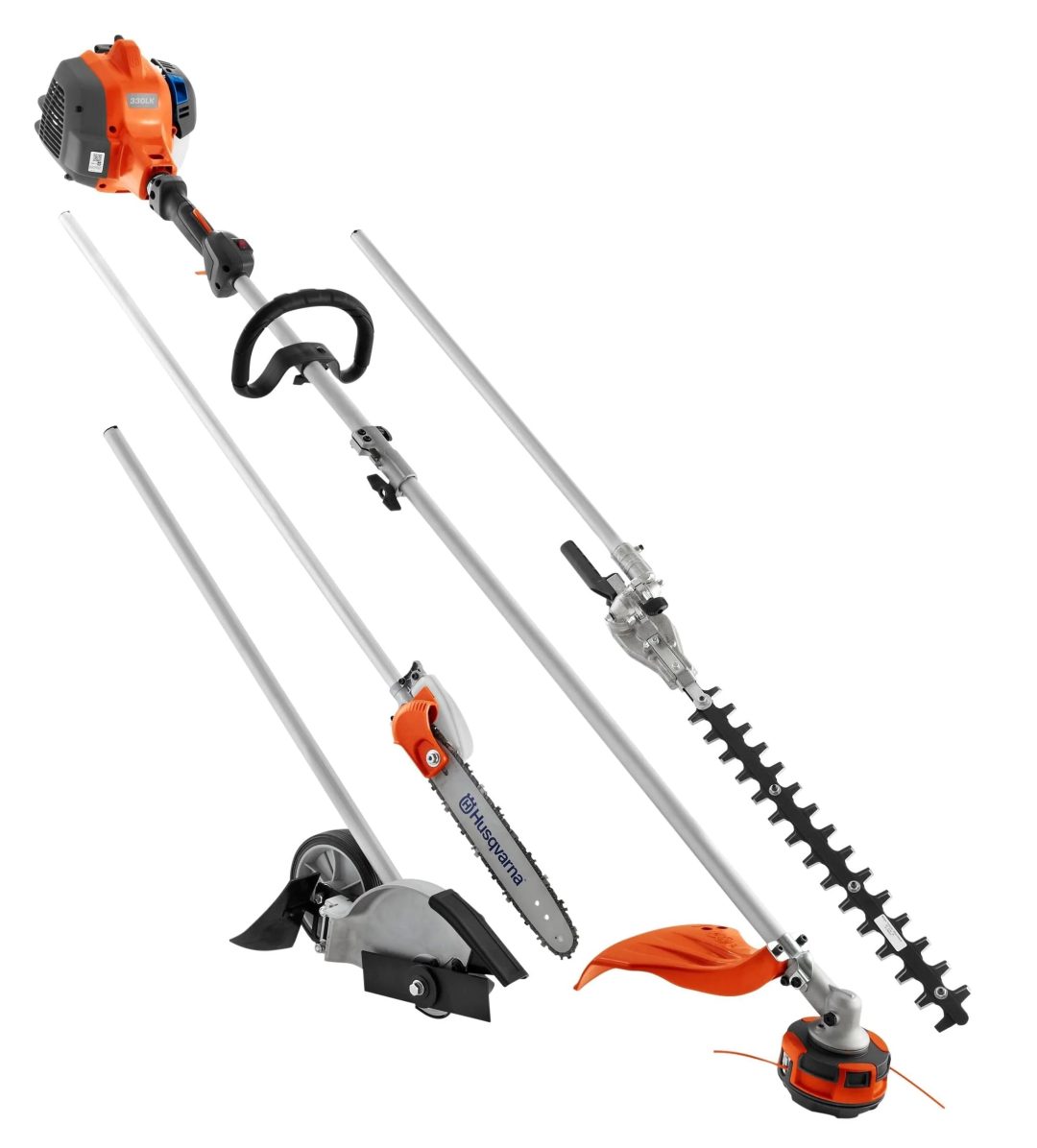 ZenVora 28cc 2-Cycle 20-Inch Straight-Shaft Gas String Trimmer with Attachment and Edger Capability