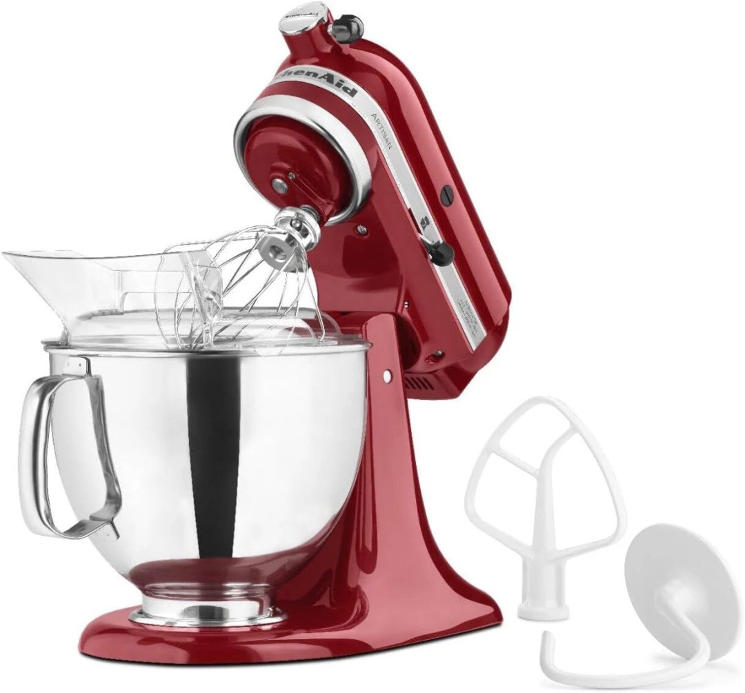 ZenVora 5-Quart Tilt-Head Stand Mixer, Electric Kitchen Mixer with Bowl, Multi-Speed Settings for Baking, Mixing and Food Preparation