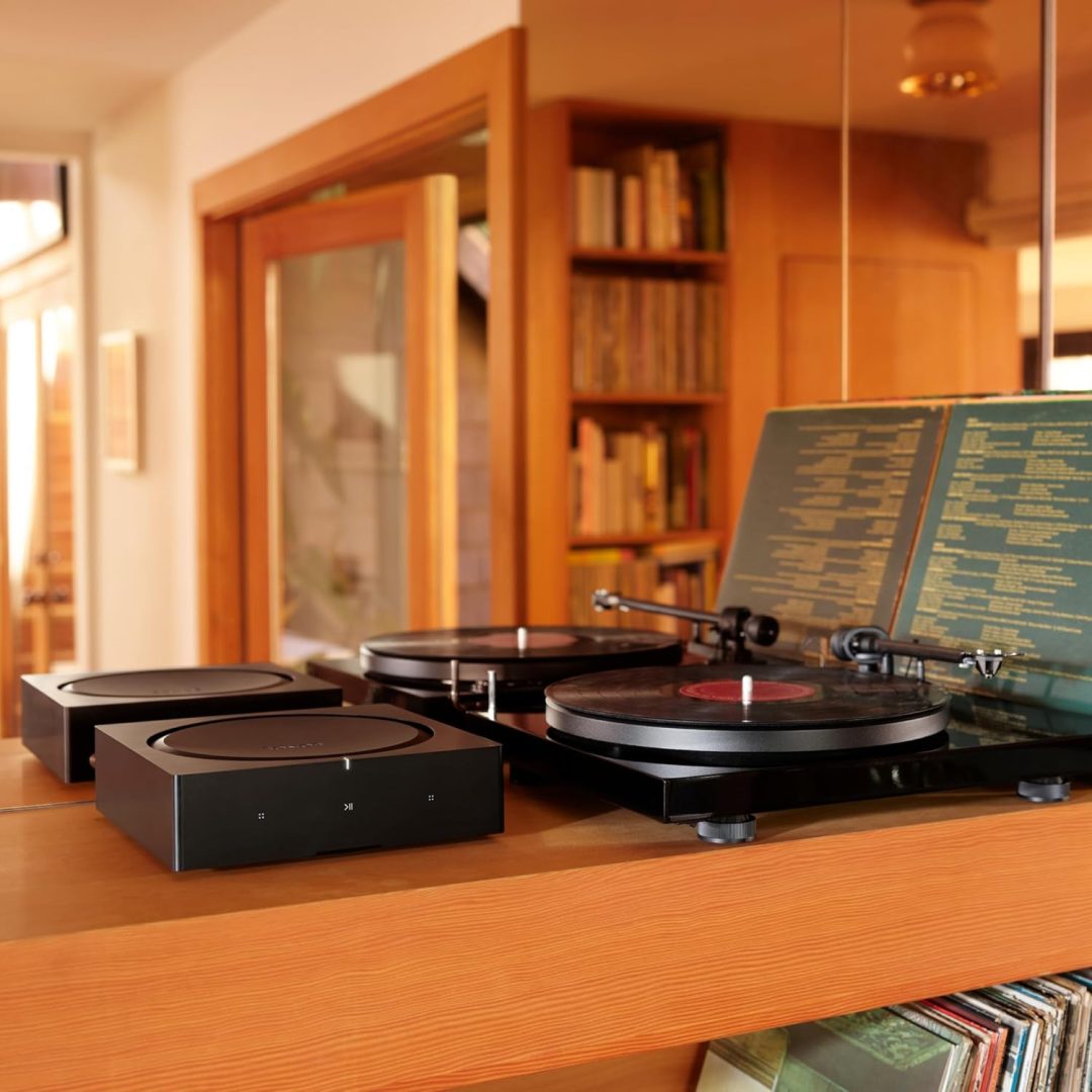 ZenVora Versatile Black Audio Amplifier for All Entertainment