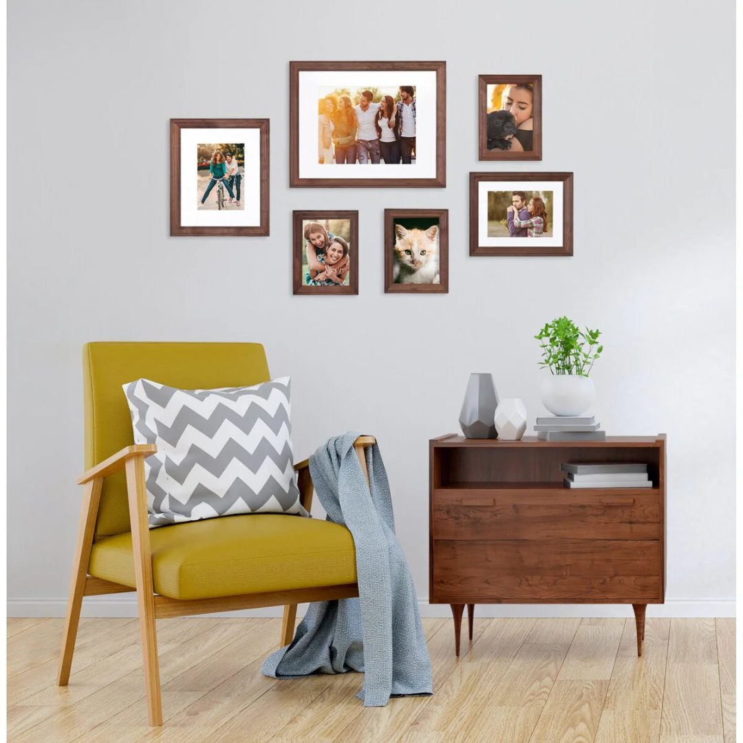 ZenVora Gallery Wall Frame Set, Multi-Piece Decorative Picture Frames for Photos, Artwork and Home Decor