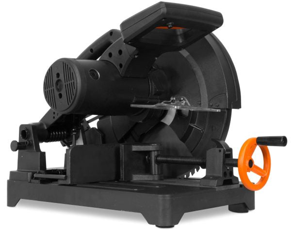ZenVora 15 Amp 14-Inch Aluminum Base Chop Saw - Heavy Duty Metal Cutting Saw with Carbide Blade & Quick Release Vise