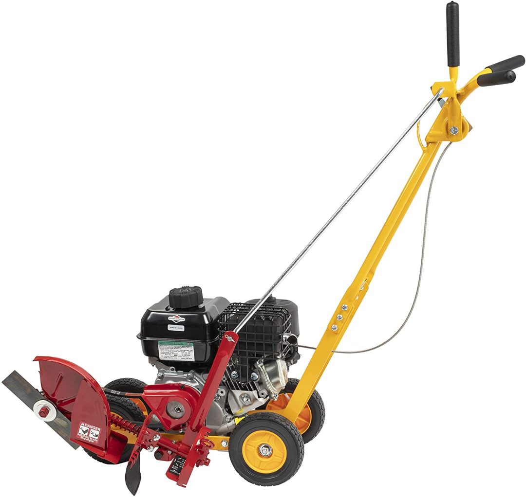 ZenVora 9 Inch Gas Lawn Edger - 5.50 Gross Torque Engine with Adjustable Blade and Depth Control