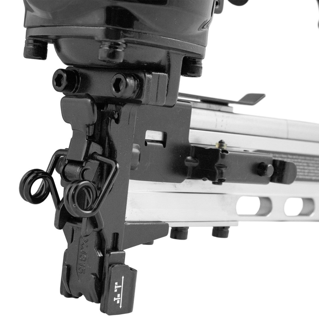 ZenVora 10.5-Gauge Pneumatic Fencing Stapler, 1/2-in Medium Crown Construction Staple Gun with Case