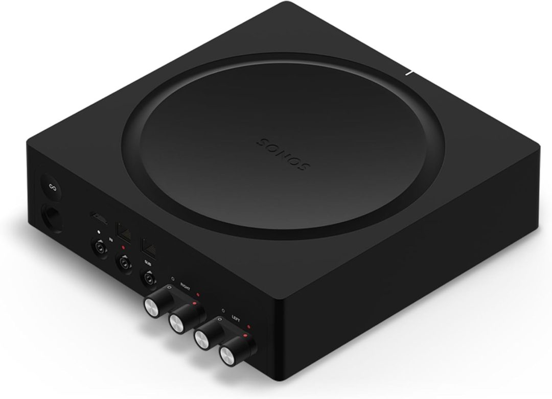 ZenVora Versatile Black Audio Amplifier for All Entertainment