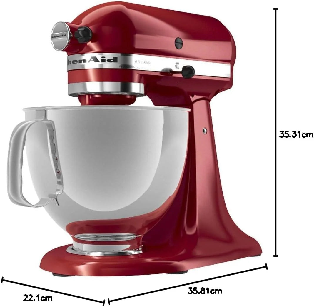 ZenVora 5-Quart Tilt-Head Stand Mixer, Electric Kitchen Mixer with Bowl, Multi-Speed Settings for Baking, Mixing and Food Preparation