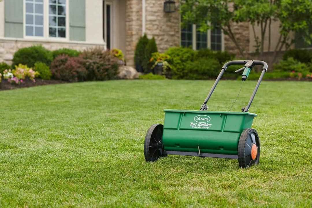 ZenVora Lawn Drop Spreader