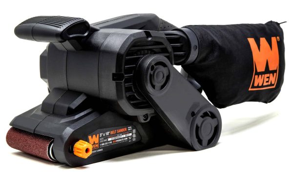 ZenVora 120-Volt 6.3-Amp Corded Belt Sander with Dust Management