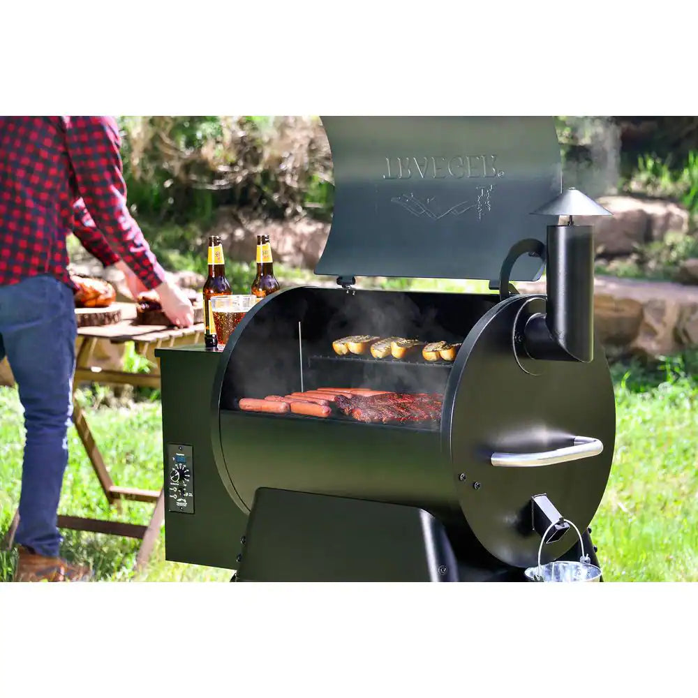 ZenVora 22-Inch Pellet Grill, Bronze