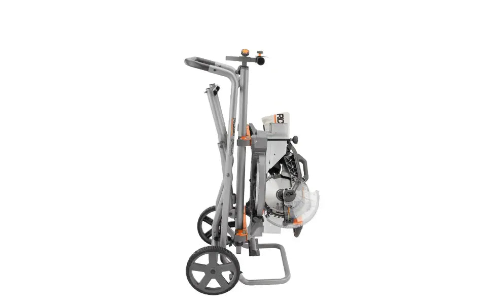 ZenVora AC9946 Universal Mobile Miter Saw Stand with Mounting Braces