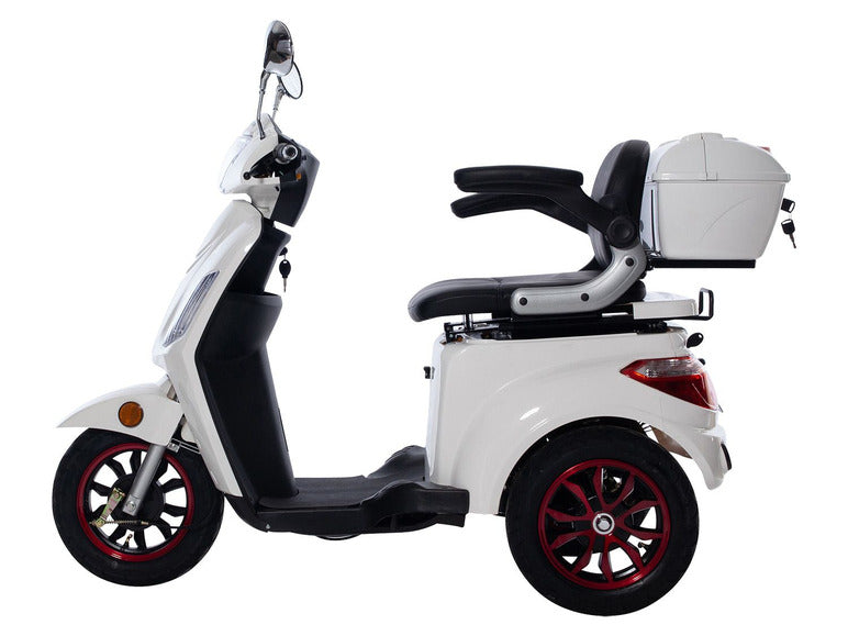 ZenVora Electric Mobility Scooter, 20/25 km/h, 50 km Range, with Topcase