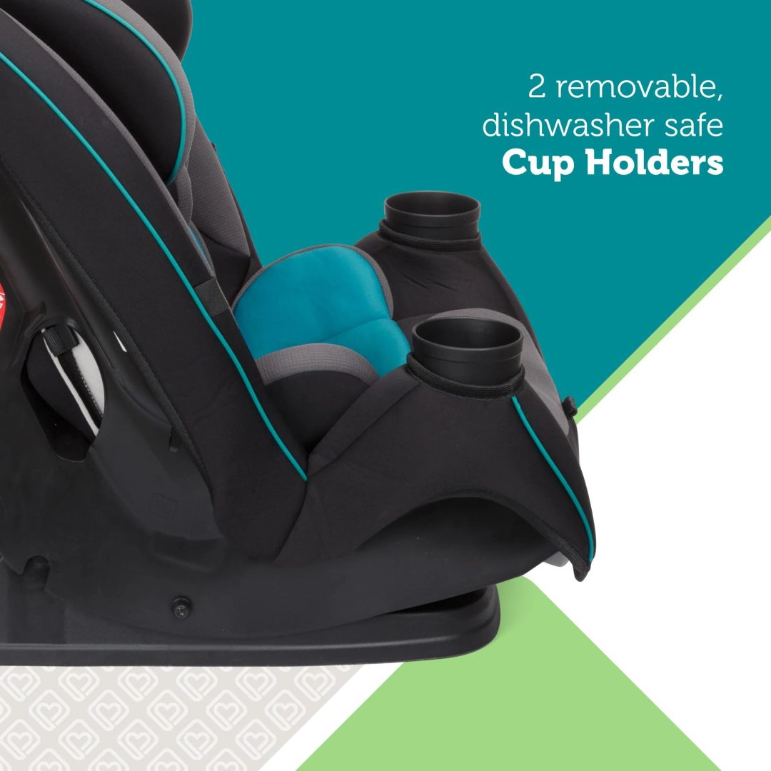ZenVora 3-in-1 Slim Convertible Car Seat, All-in-One Infant Toddler Booster Seat, Rear & Forward Facing Child Safety Seat