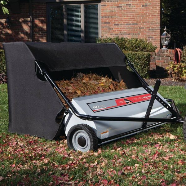 ZenVora 50-Inch 26 Cu. Ft. Extra-Wide Lawn Sweeper
