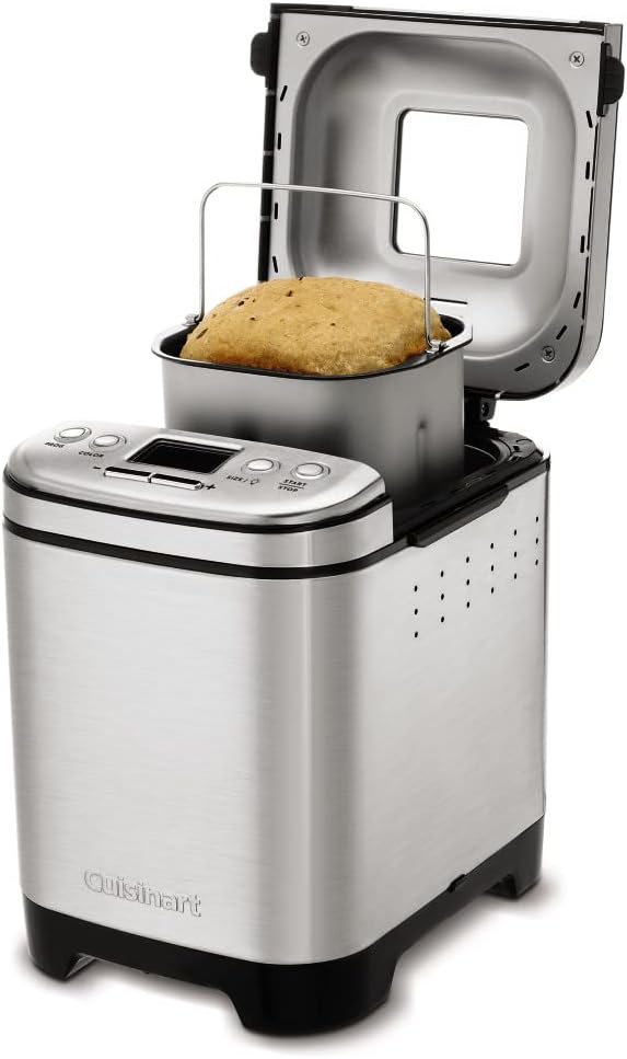 ZenVora Compact Automatic Bread Maker, Up to 2-Lb. Loaves