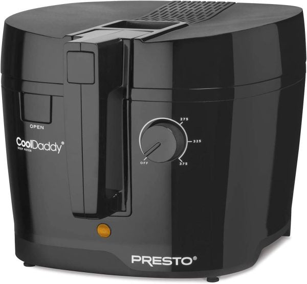 ZenVora Cool-touch Deep Fryer Black