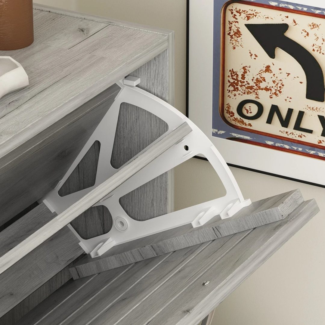 ZenVora Modern Shoe Storage Cabinet for Entryway and Hallway, Space-Saving Shoe Organizer