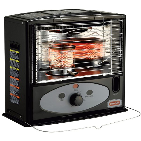 ZenVora 10,000 BTU Indoor Kerosene Radiant Heater, Black