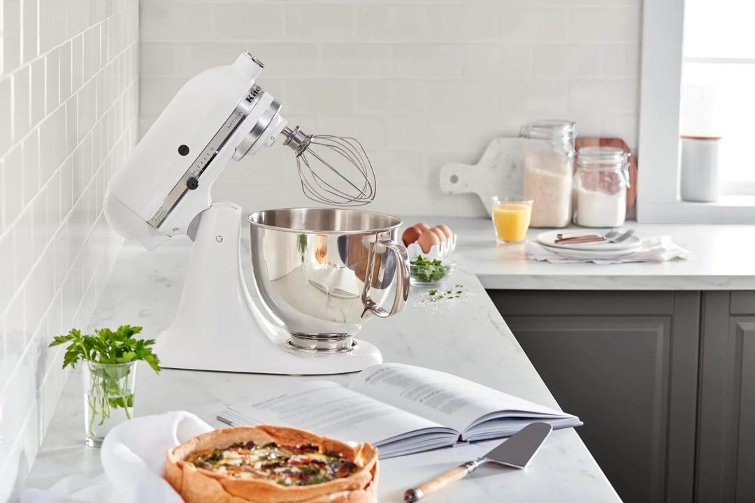 ZenVora 5-Quart Tilt-Head Stand Mixer, Electric Kitchen Mixer with Bowl, Multi-Speed Settings for Baking, Mixing and Food Preparation