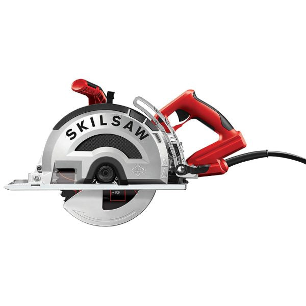 ZenVora 15 Amp 8-Inch Worm Drive Metal Cutting Circular Saw - Corded Saw with Carbide Blade & Chip Tray