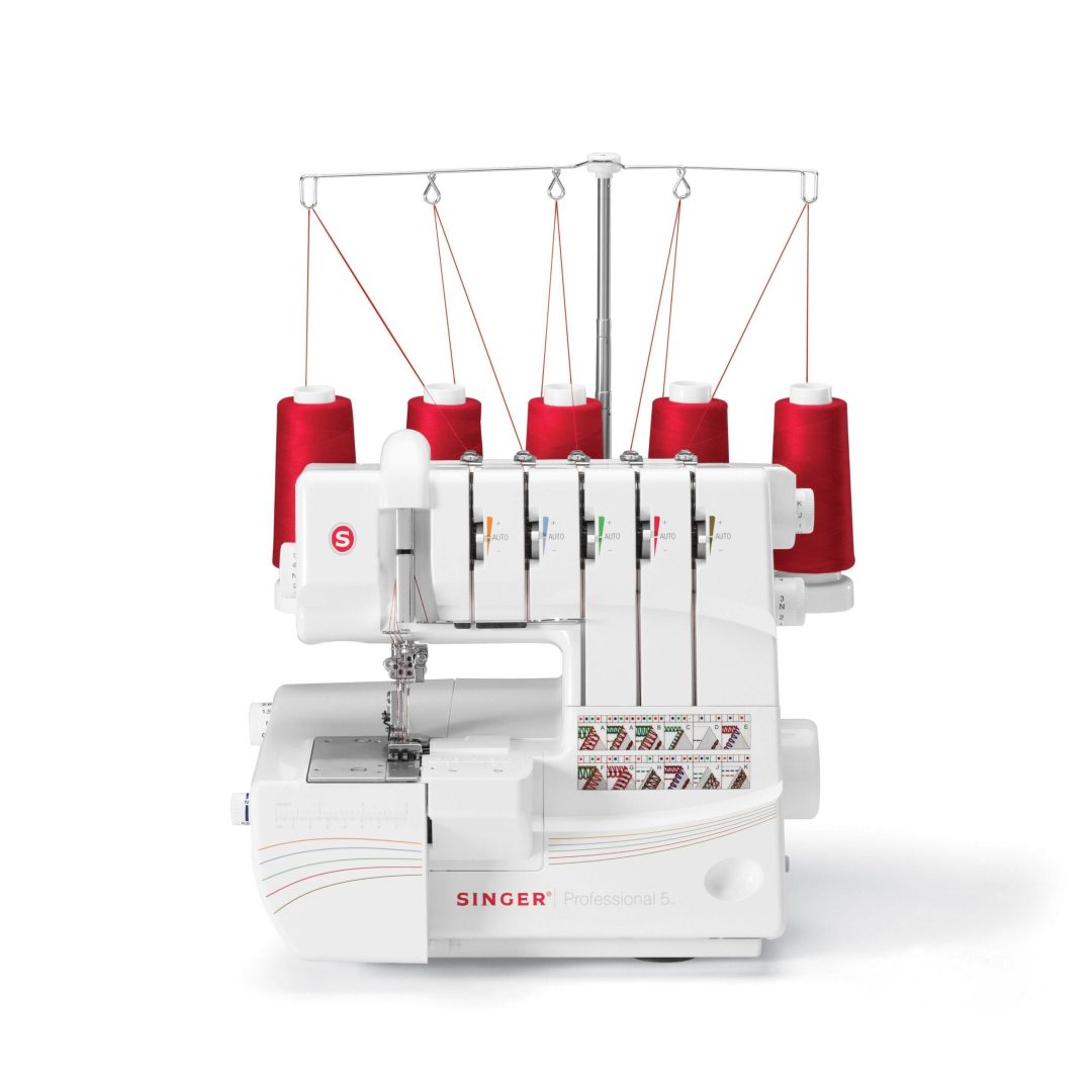 ZenVora 2–5 Thread Serger Sewing Machine, 1300 SPM, Automatic Tension and Differential Feed