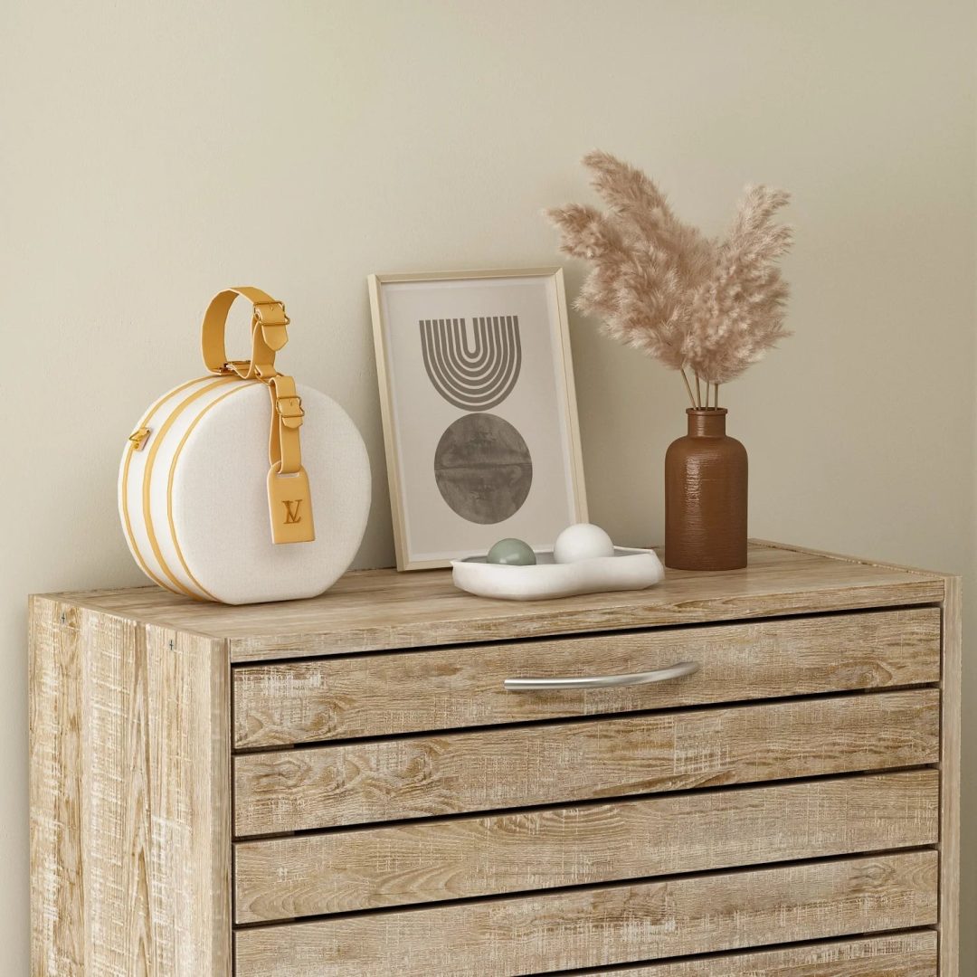 ZenVora Modern Shoe Storage Cabinet for Entryway and Hallway, Space-Saving Shoe Organizer
