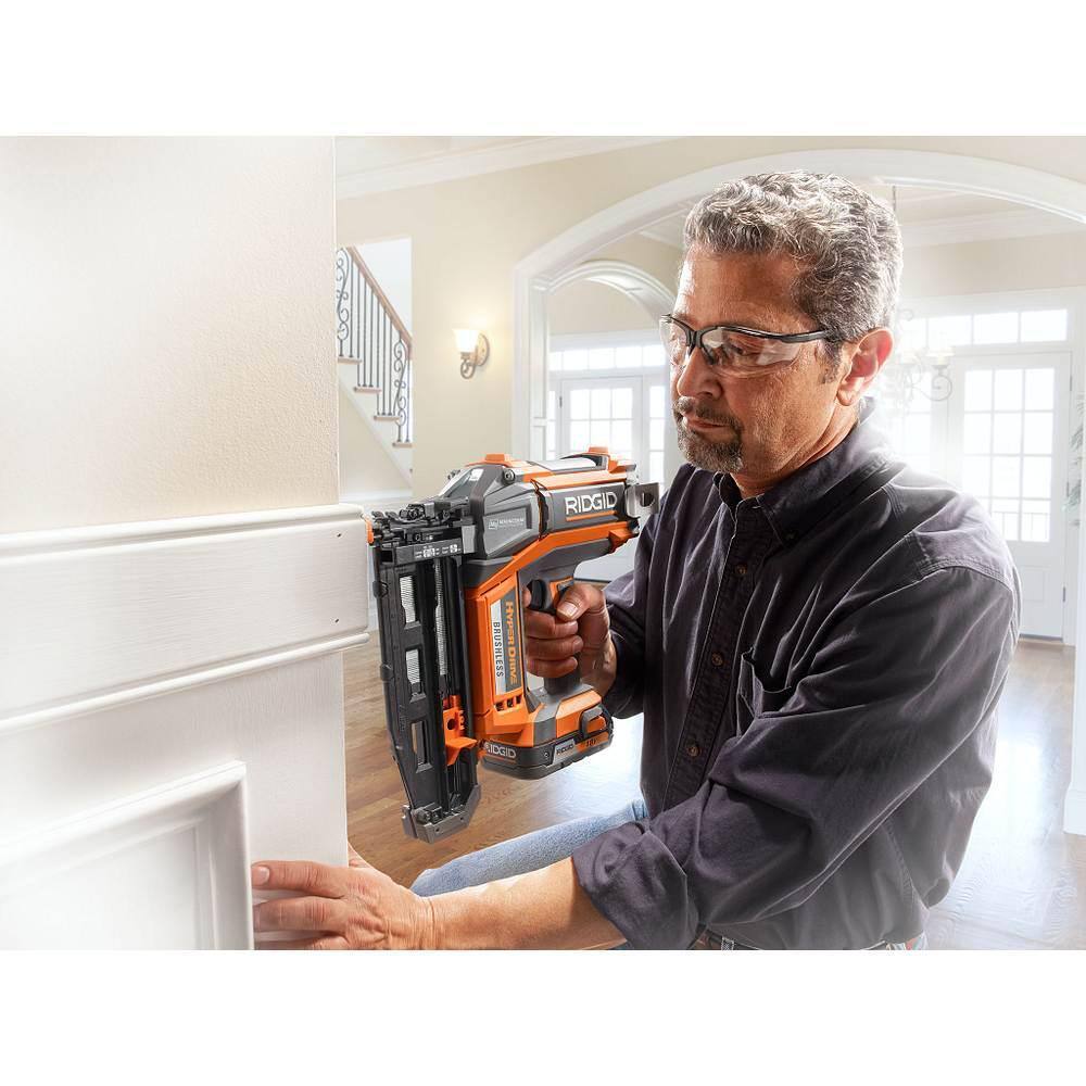 ZenVora 18V Brushless Cordless Nailer Combo Kit with Brad and Finish Nailers, Battery and Charger