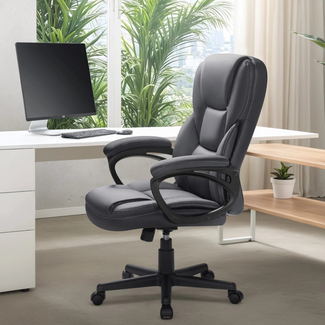 ZenVora High Back Executive Office Chair, Ergonomic Computer Desk Chair for Home and Office