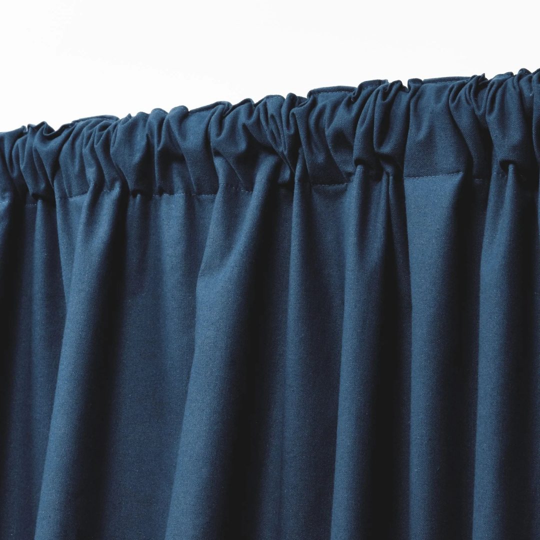 ZenVora Blackout Single Curtain Panel, Back Tab and Rod Pocket Window Curtain