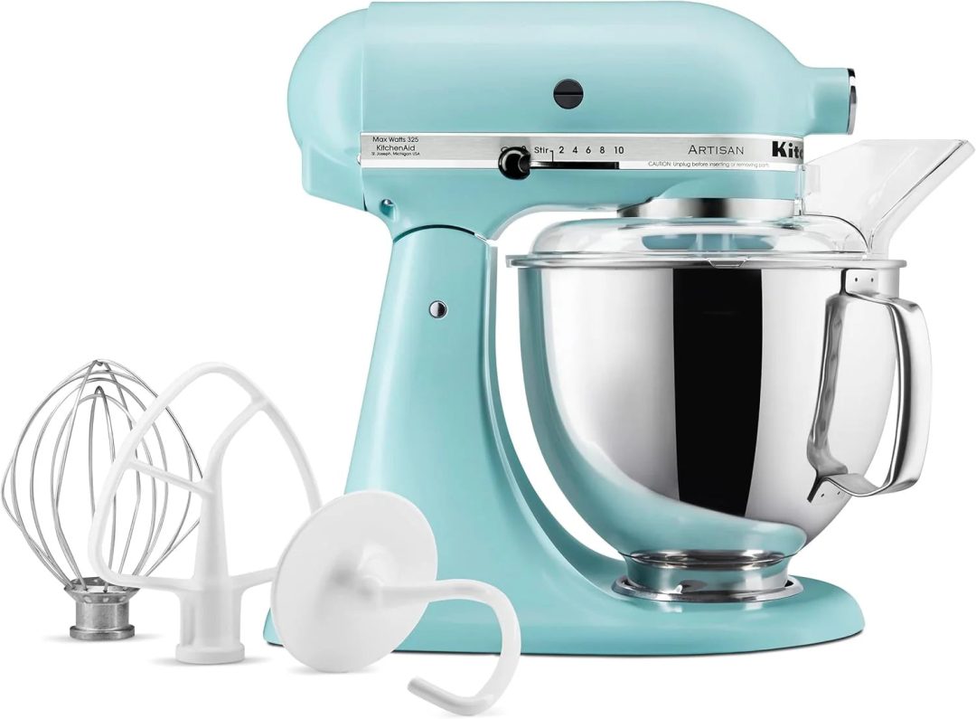 ZenVora 5-Quart Tilt-Head Stand Mixer, Electric Kitchen Mixer with Bowl, Multi-Speed Settings for Baking, Mixing and Food Preparation