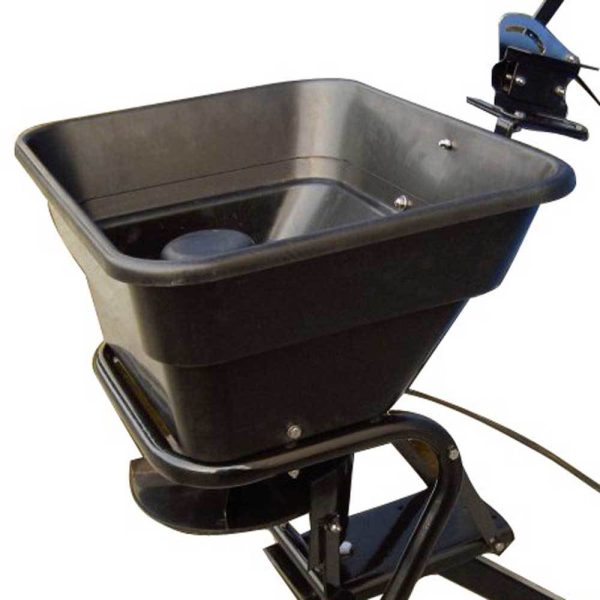 ZenVora 80 lb ATV Seed and Fertilizer Spreader with 12V Motor, Broadcast Spreader for UTV and Tractor