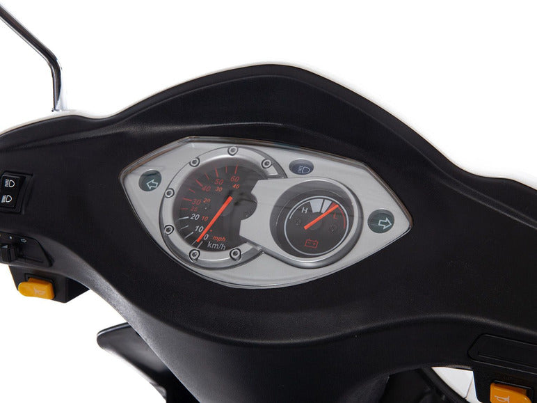 ZenVora Electric Mobility Scooter, 20/25 km/h, 50 km Range, with Topcase