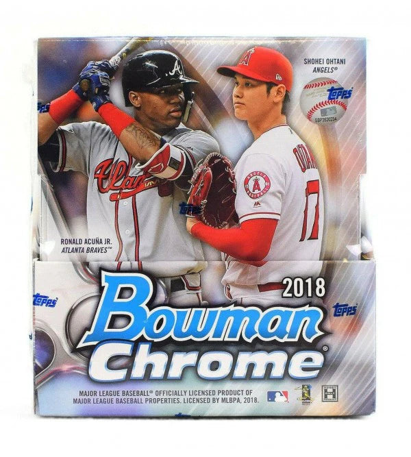 ZenVora Bowman Chrome Baseball Hobby Box Factory Sealed MLB Trading Cards